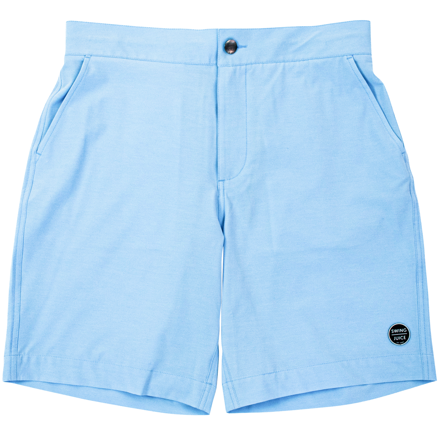 SwingJuice Mens Short Golf Sunrise-Bay Blue