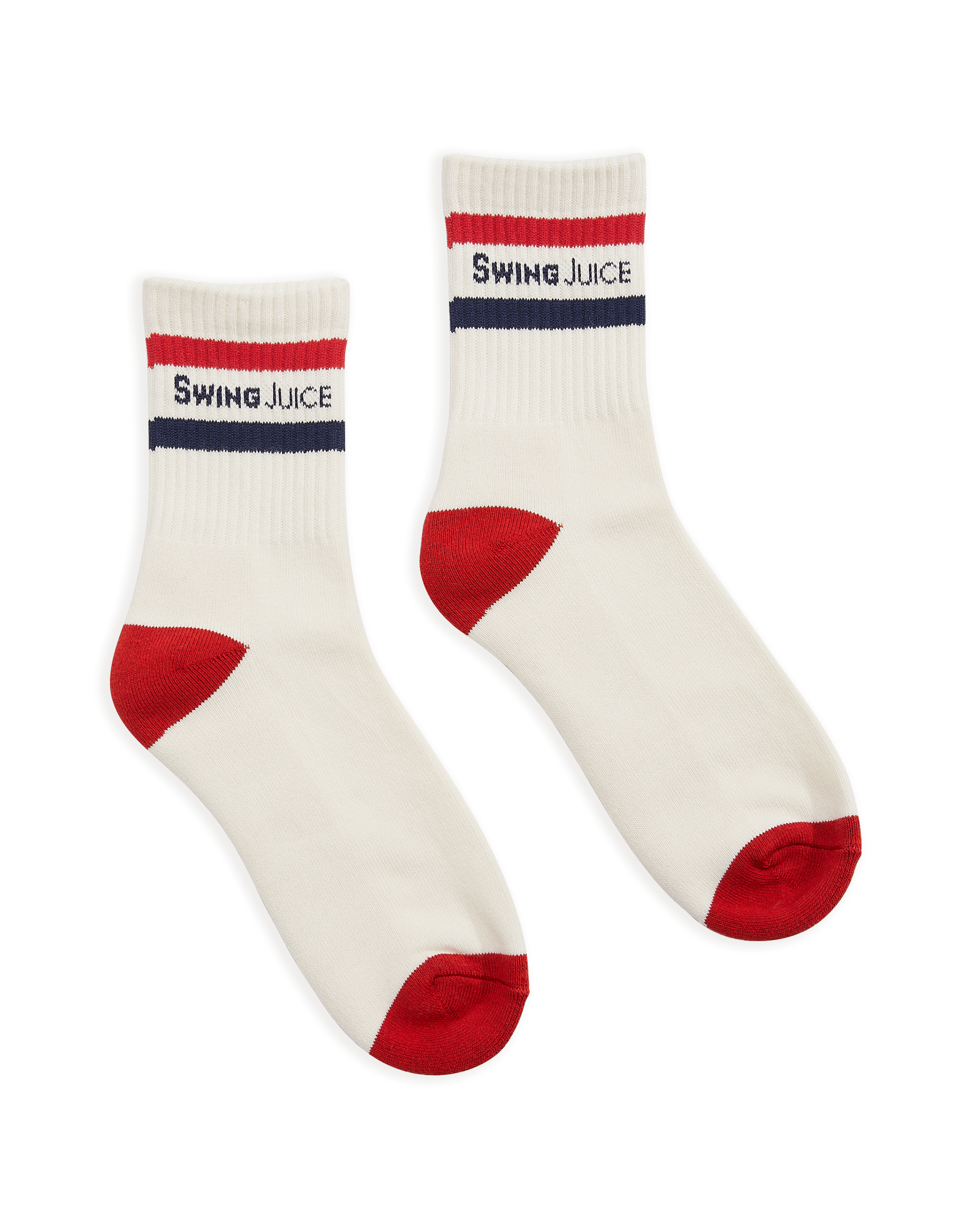 American Classic Stripe Men's Sock-Ivory