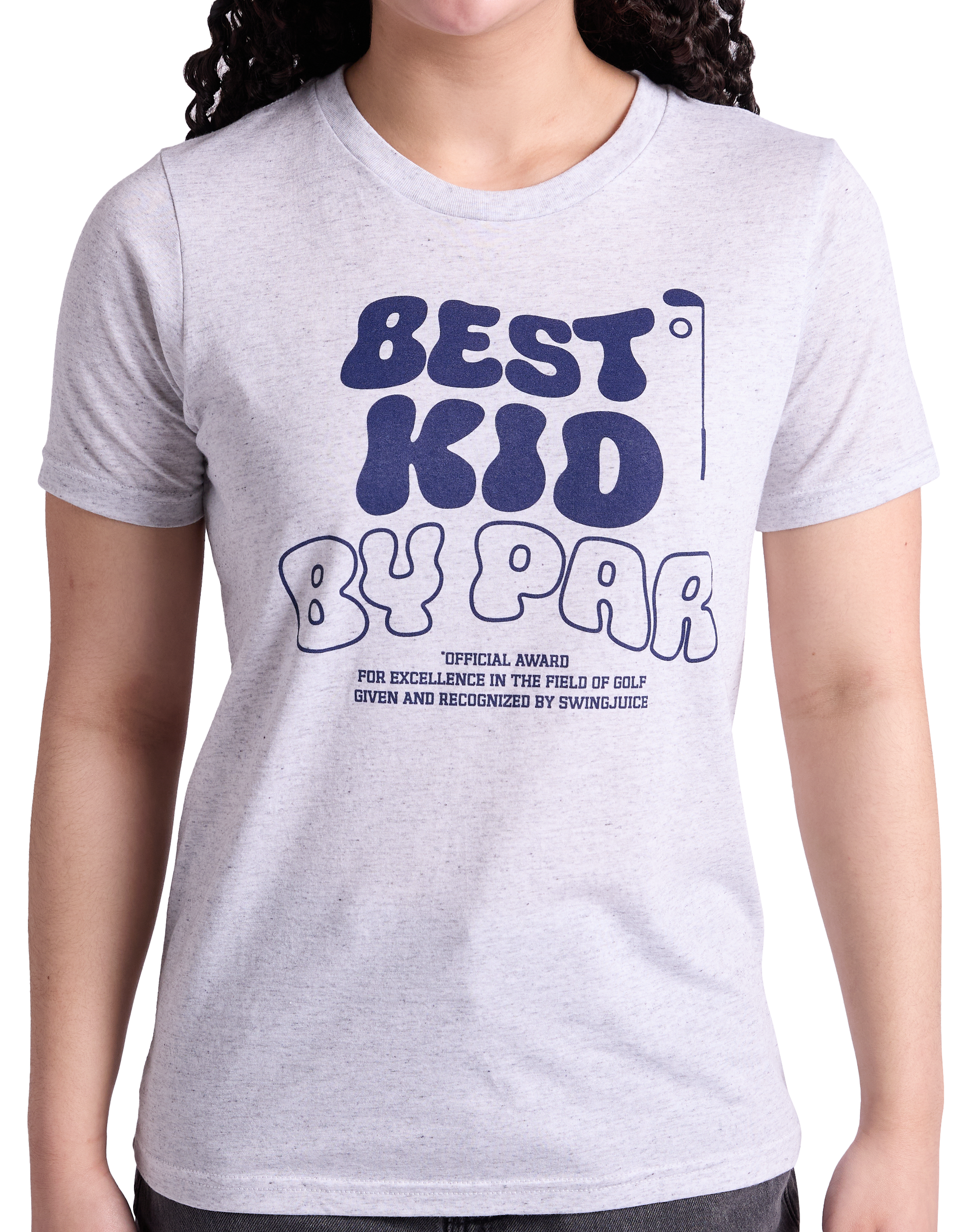 Golf Best Kid By Par Kids T-Shirt SwingJuice