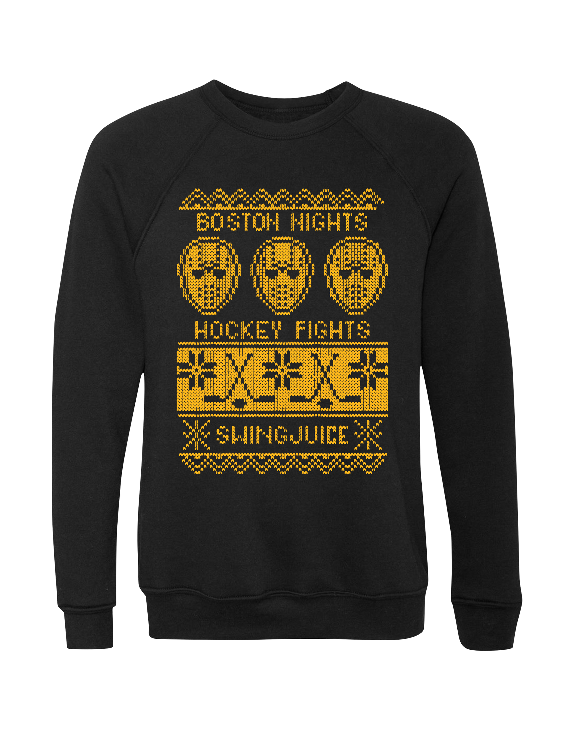 Hockey Boston Nights Hockey Fights Unisex Sweatshirt SwingJuice