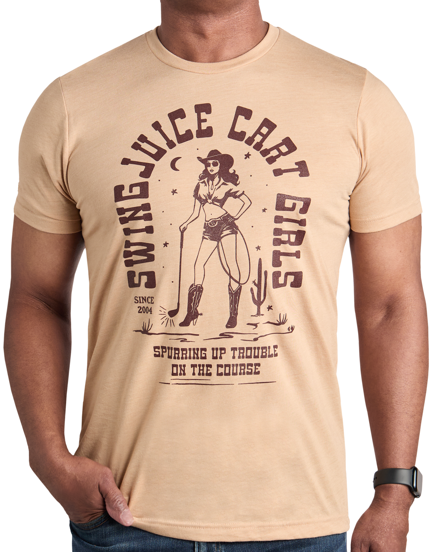 Golf Cart Girls Unisex T-Shirt SwingJuice