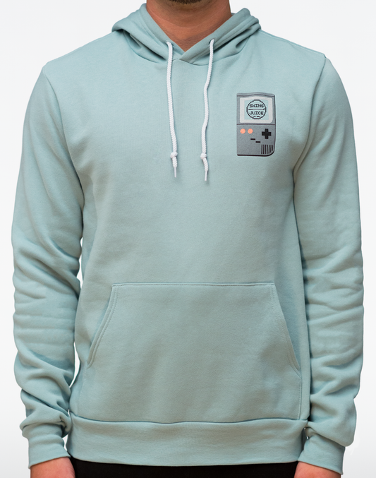 Golf 8 Bit Game Unisex Hoodie-Dusty Blue