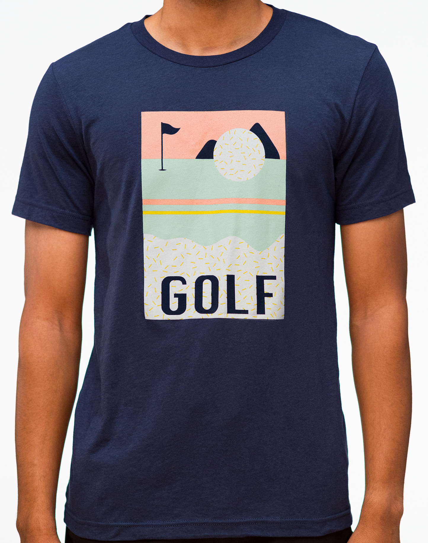 Golf Terrazzo Unisex T-Shirt SwingJuice