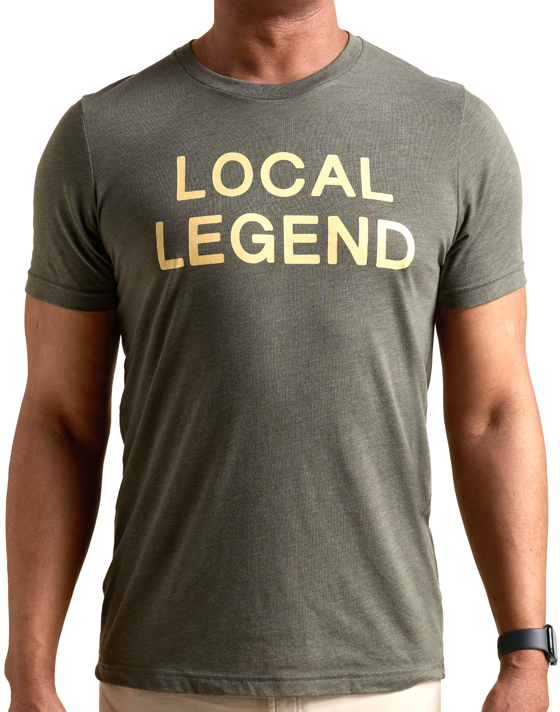 Golf Local Legend Unisex T-Shirt-Military Green