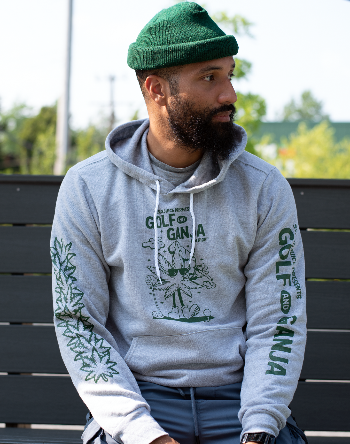 Golf & Ganja Unisex Hoodie SwingJuice