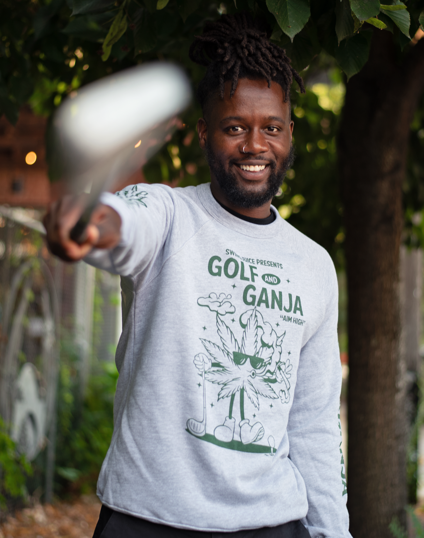 Golf & Ganja Unisex Sweatshirt SwingJuice