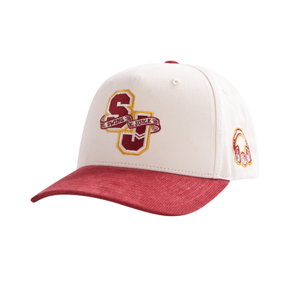 Golf SJ Letterman Unisex Snapback Hat-Ivory