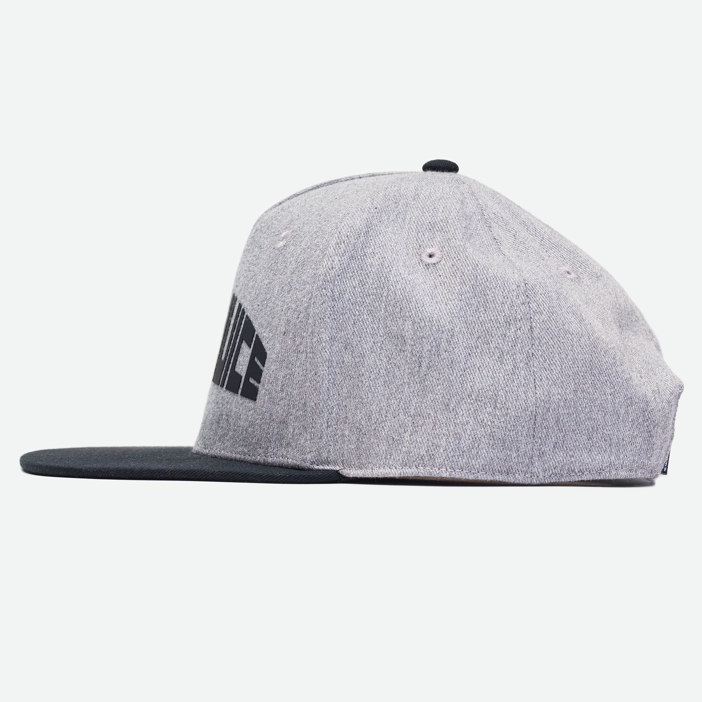 Golf 8-Bit Unisex Snapback Hat-Heather Grey