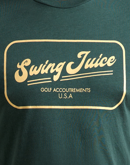 Golf Accoutrements Unisex T-Shirt Forest Green-Forest Green