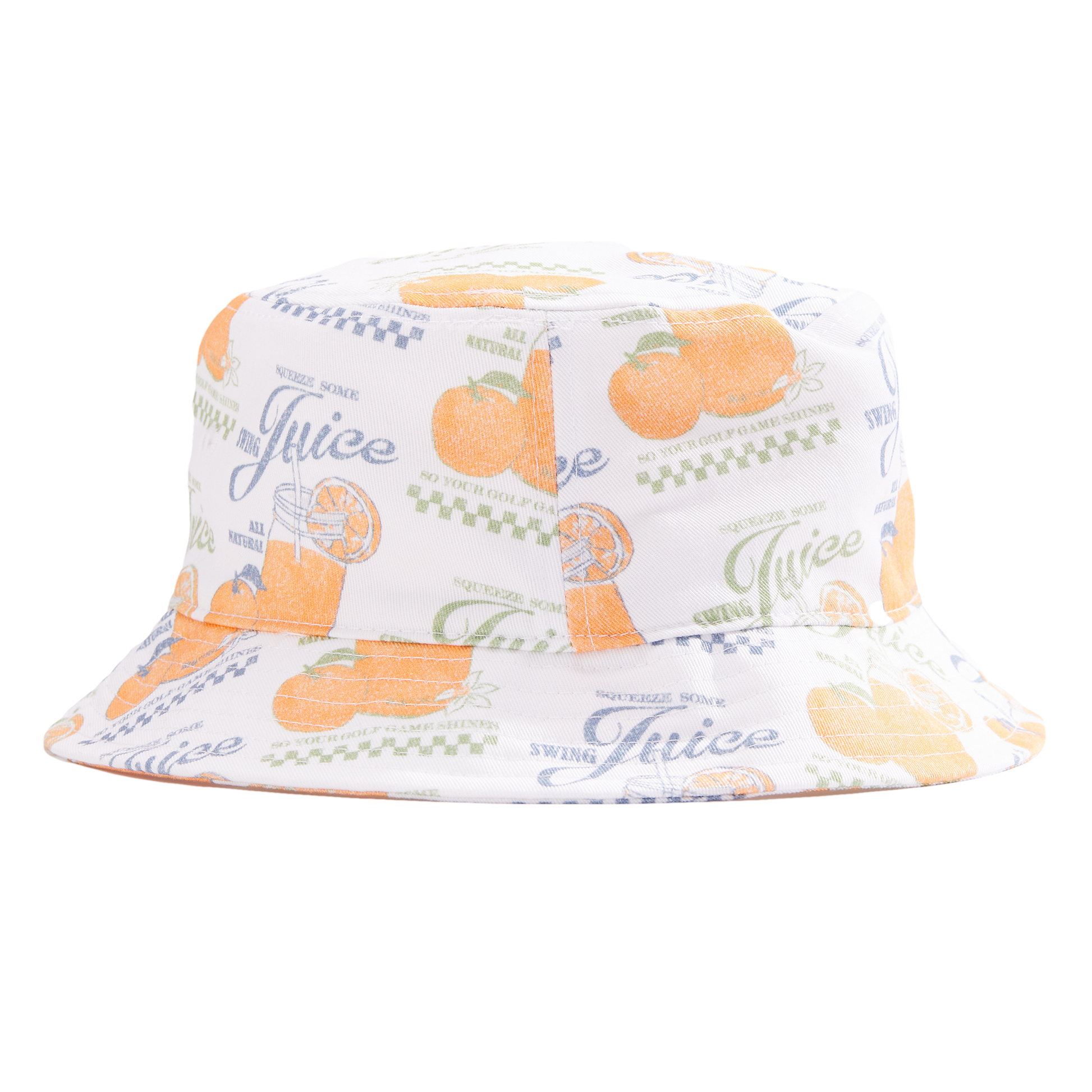 Golf All Natural Bucket Hat-White