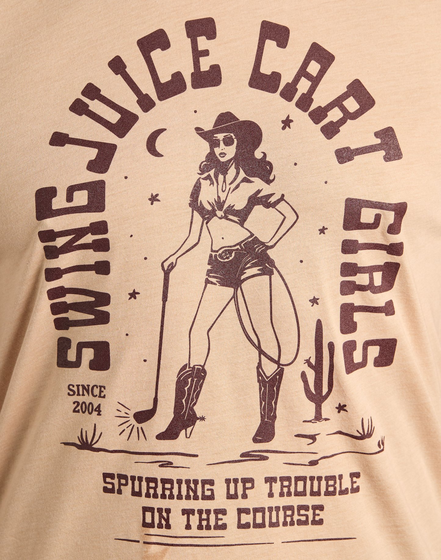 Golf Cart Girls Unisex T-Shirt SwingJuice