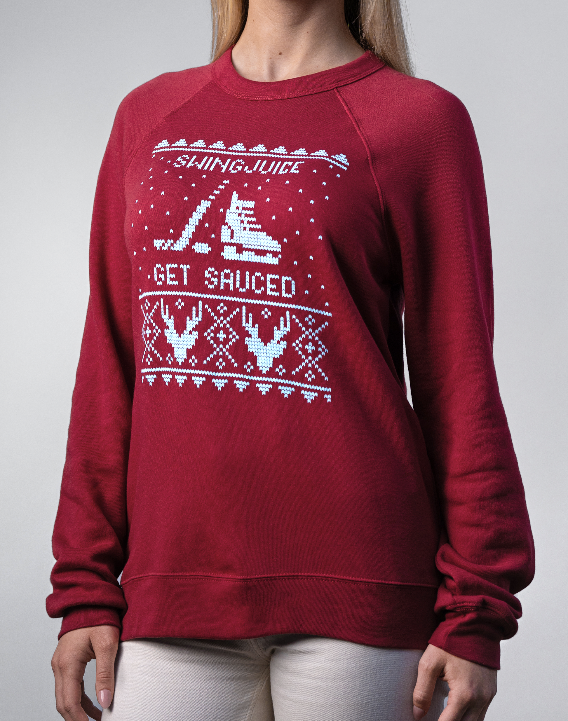 Hockey Get Sauced Unisex Sweatshirt SwingJuice