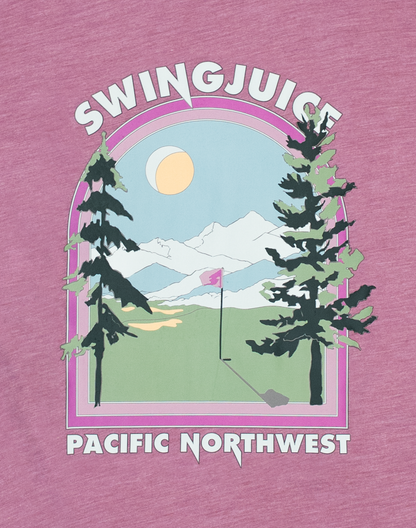 Golf Pacific Northwest Unisex T-Shirt-Orchid