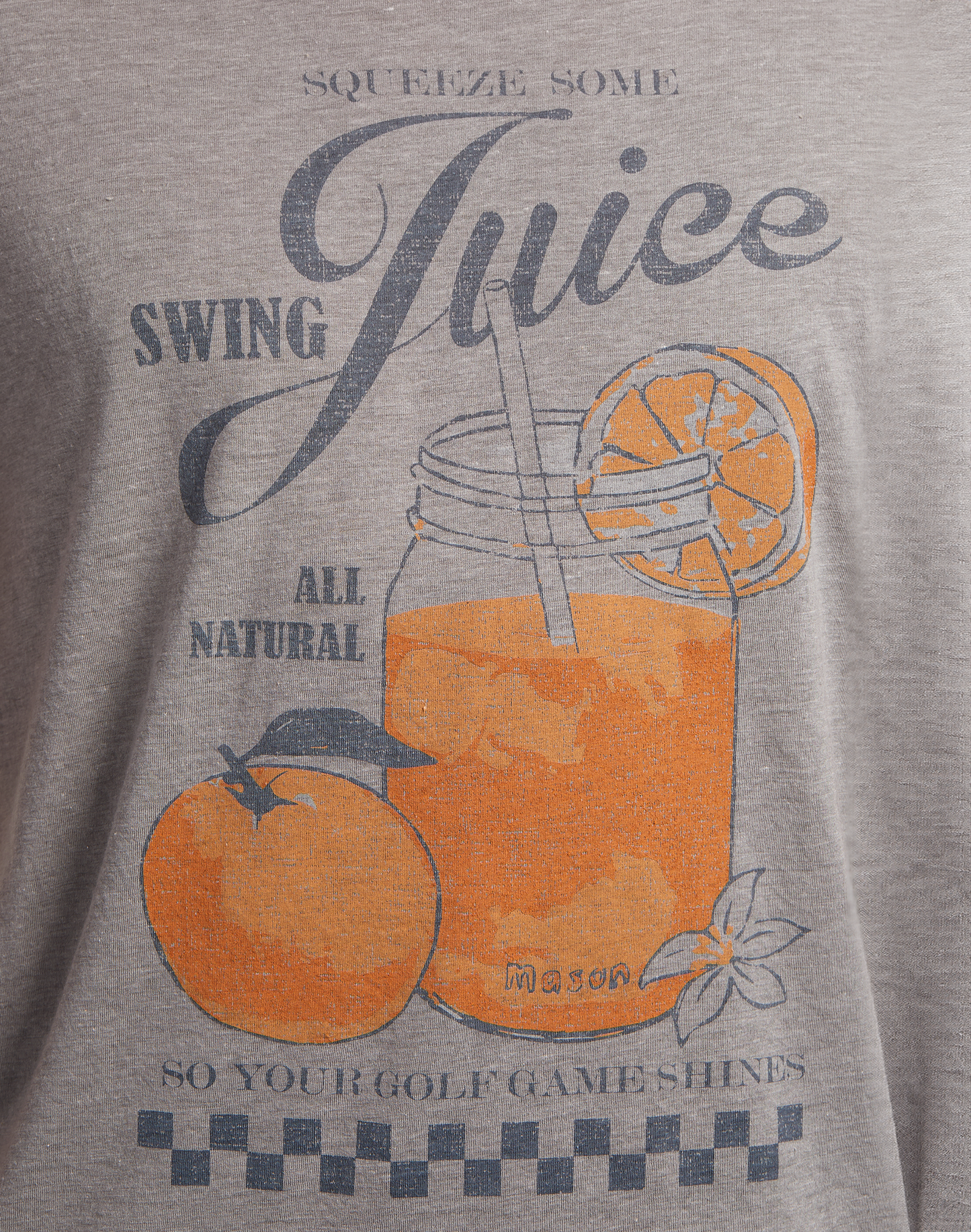 Golf Squeeze Some SwingJuice Unisex T-Shirt-Grey