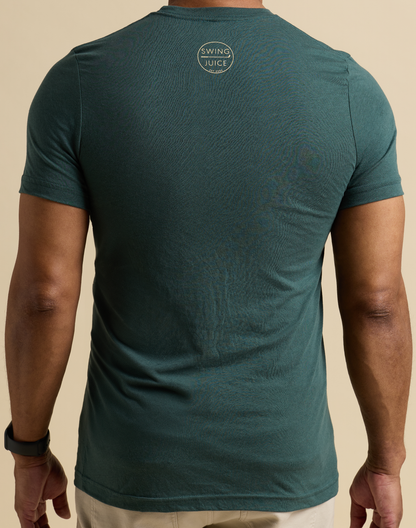 Golf Accoutrements Unisex T-Shirt Forest Green-Forest Green