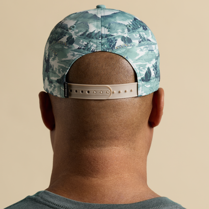 Golf Georgia Landscape Unisex Rope Hat-Green