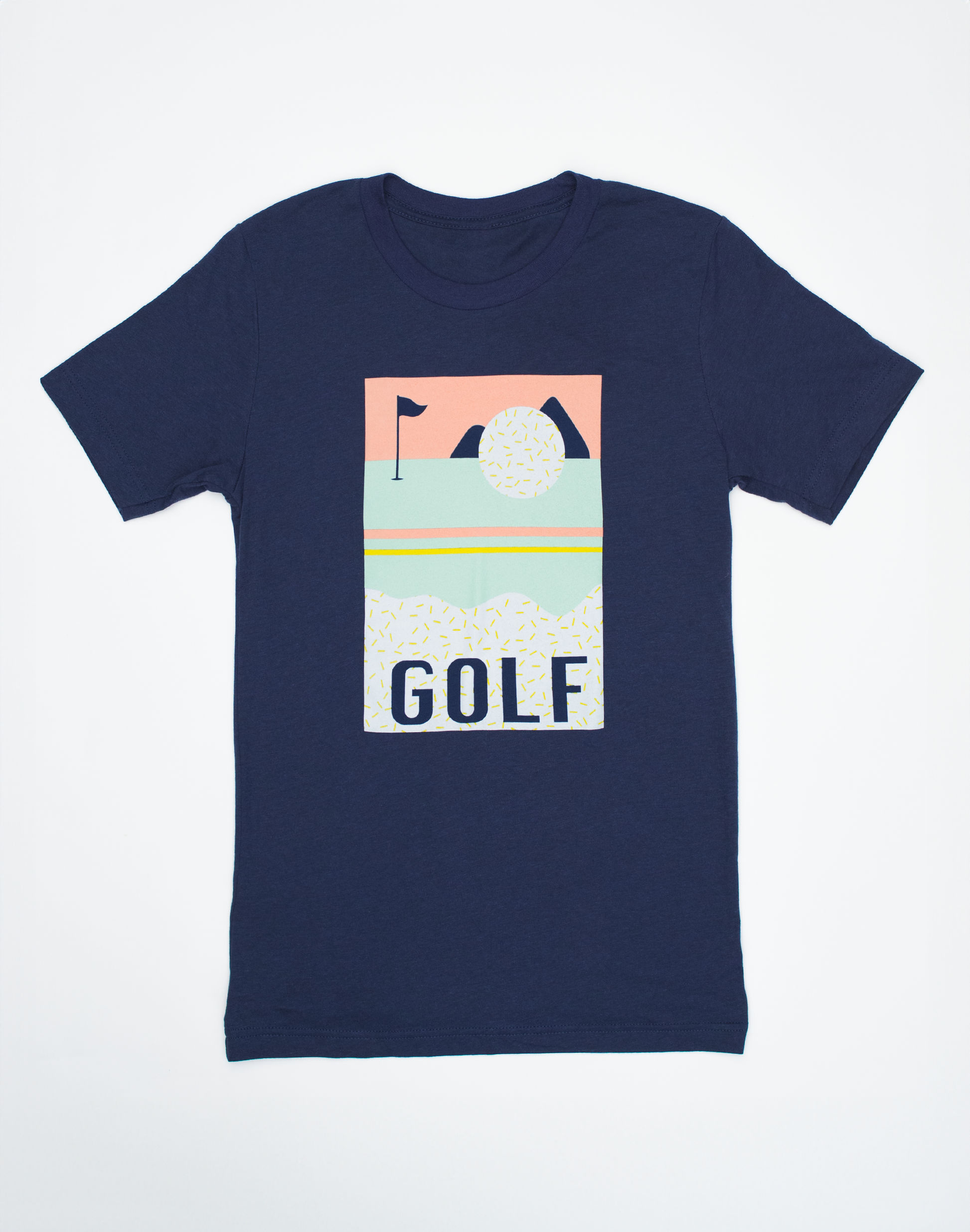 Golf Terrazzo Unisex T-Shirt SwingJuice