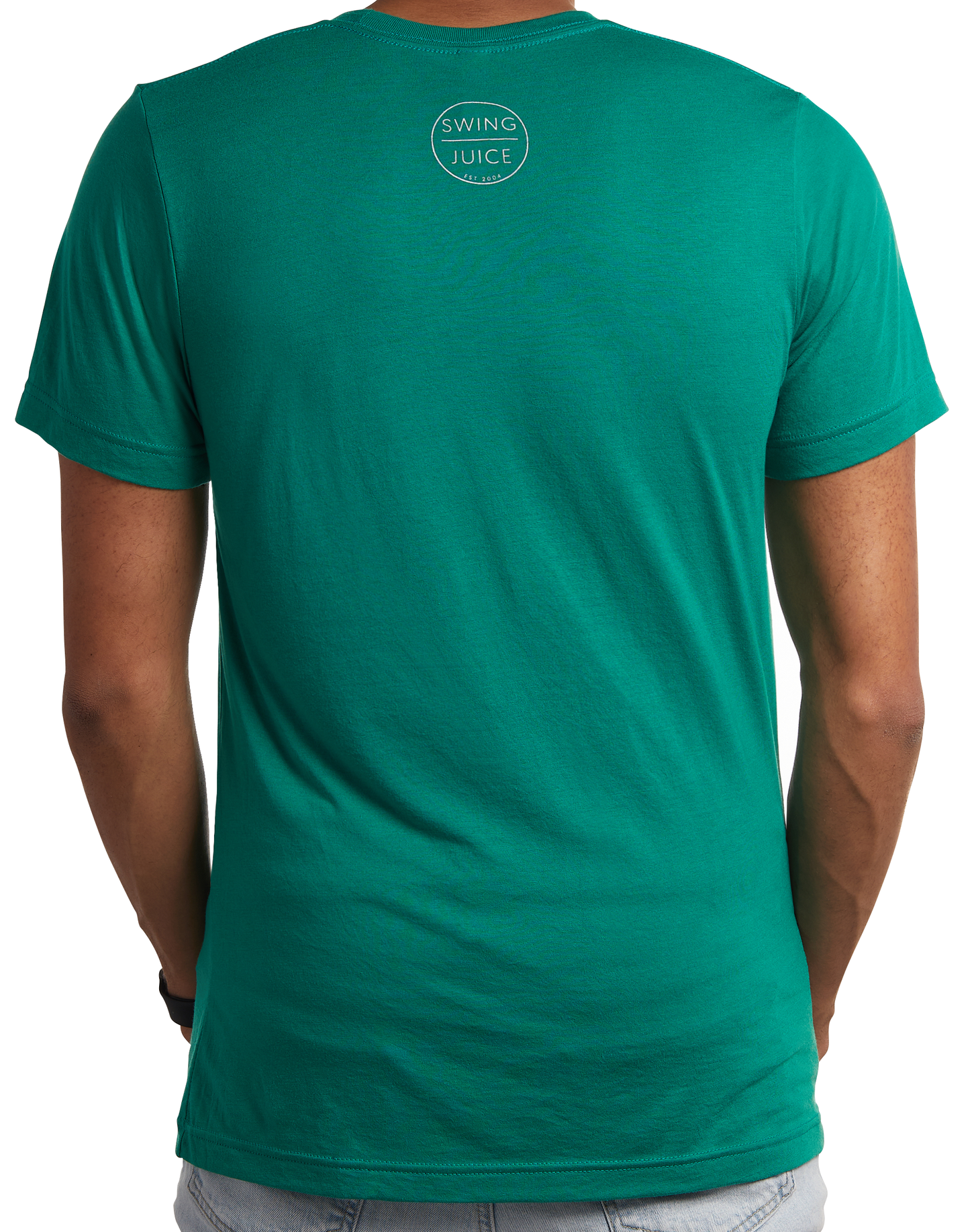 Golf Juice Box Chest Unisex T-Shirt-Green