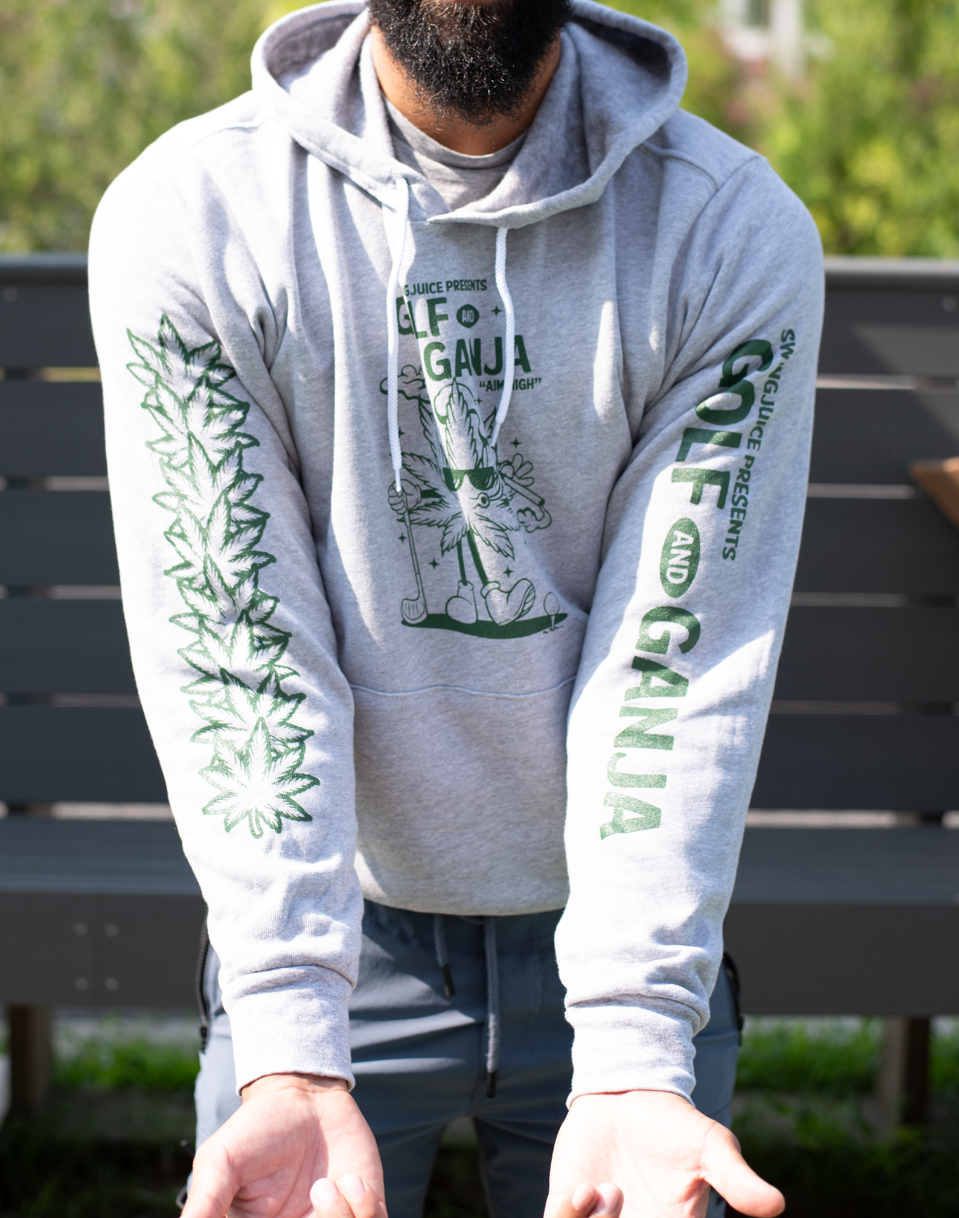 Golf & Ganja Unisex Hoodie SwingJuice