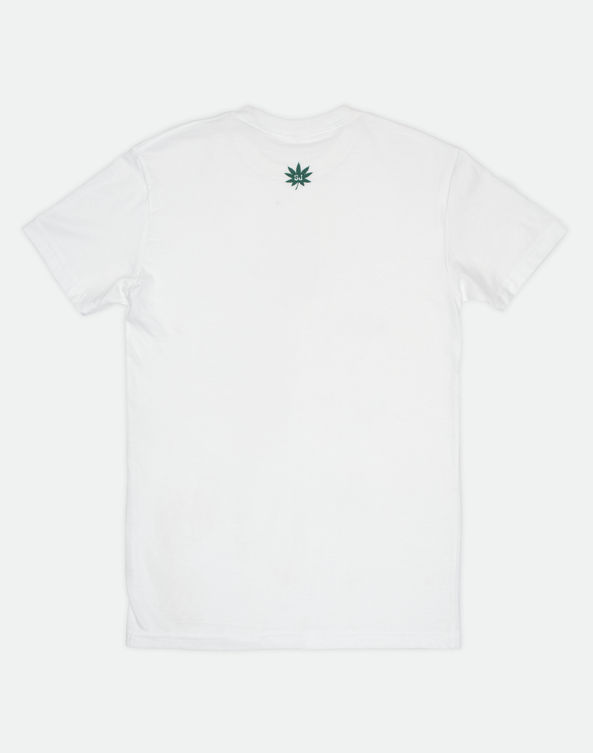 Golf & Ganja Distressed Unisex T-Shirt-White