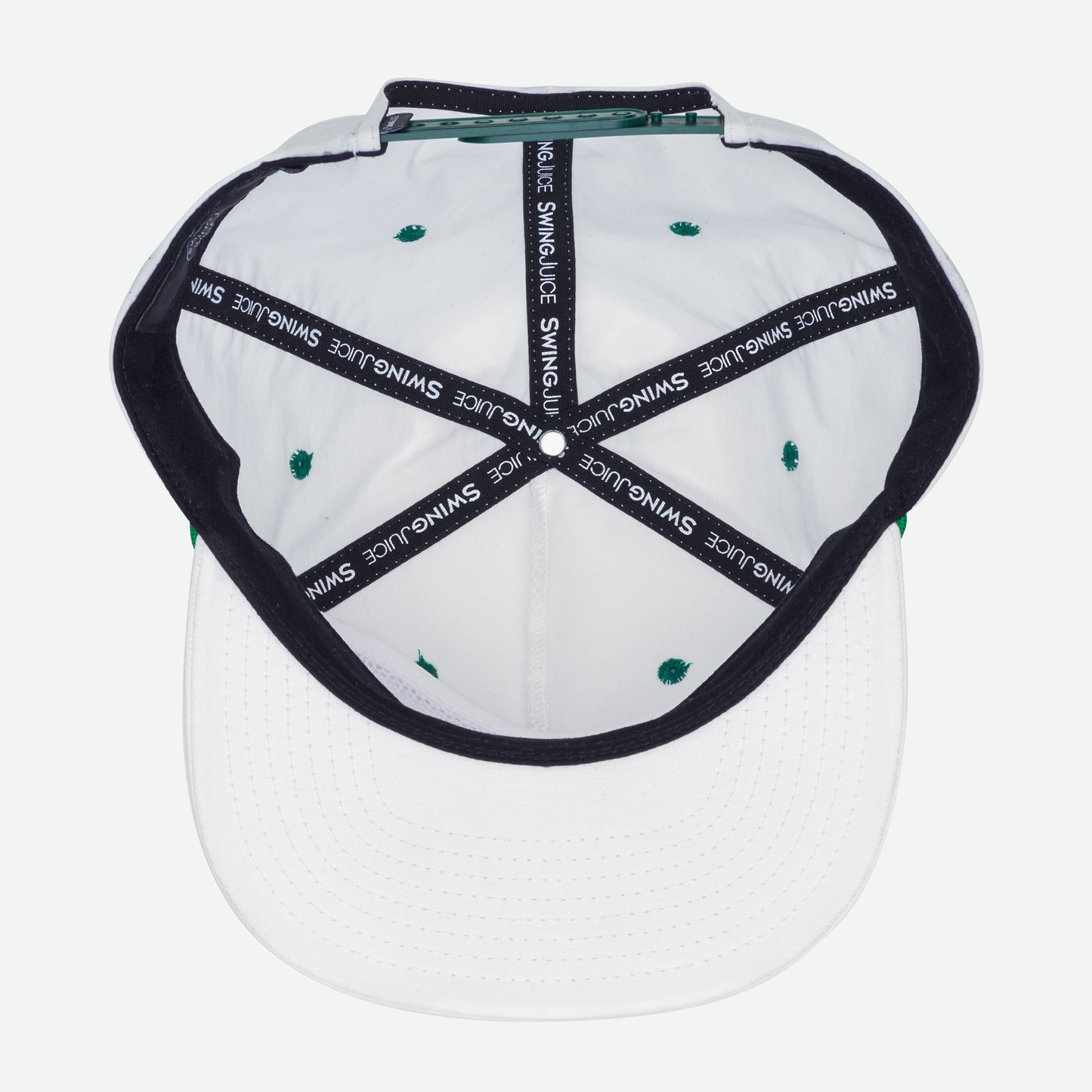 Golf & Ganja Unisex Active Rope Hat-White