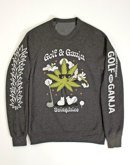 Golf & Ganja Multi Unisex Sweatshirt SwingJuice