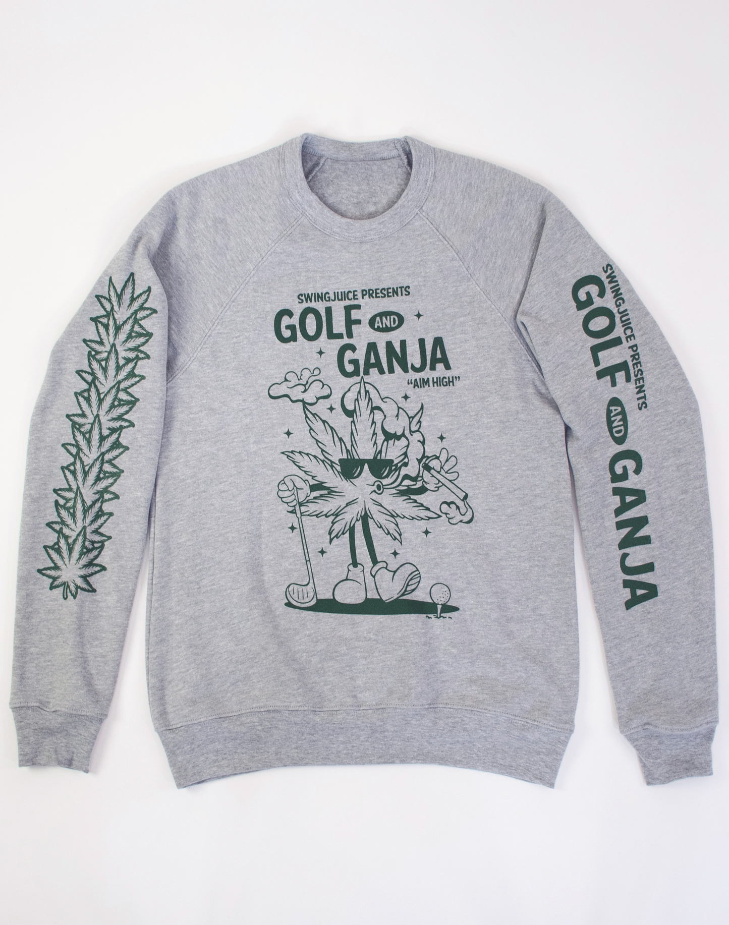 Golf & Ganja Unisex Sweatshirt SwingJuice