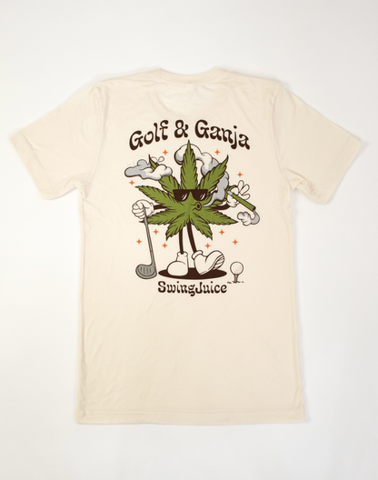 Golf & Ganja Multi Unisex T-Shirt SwingJuice