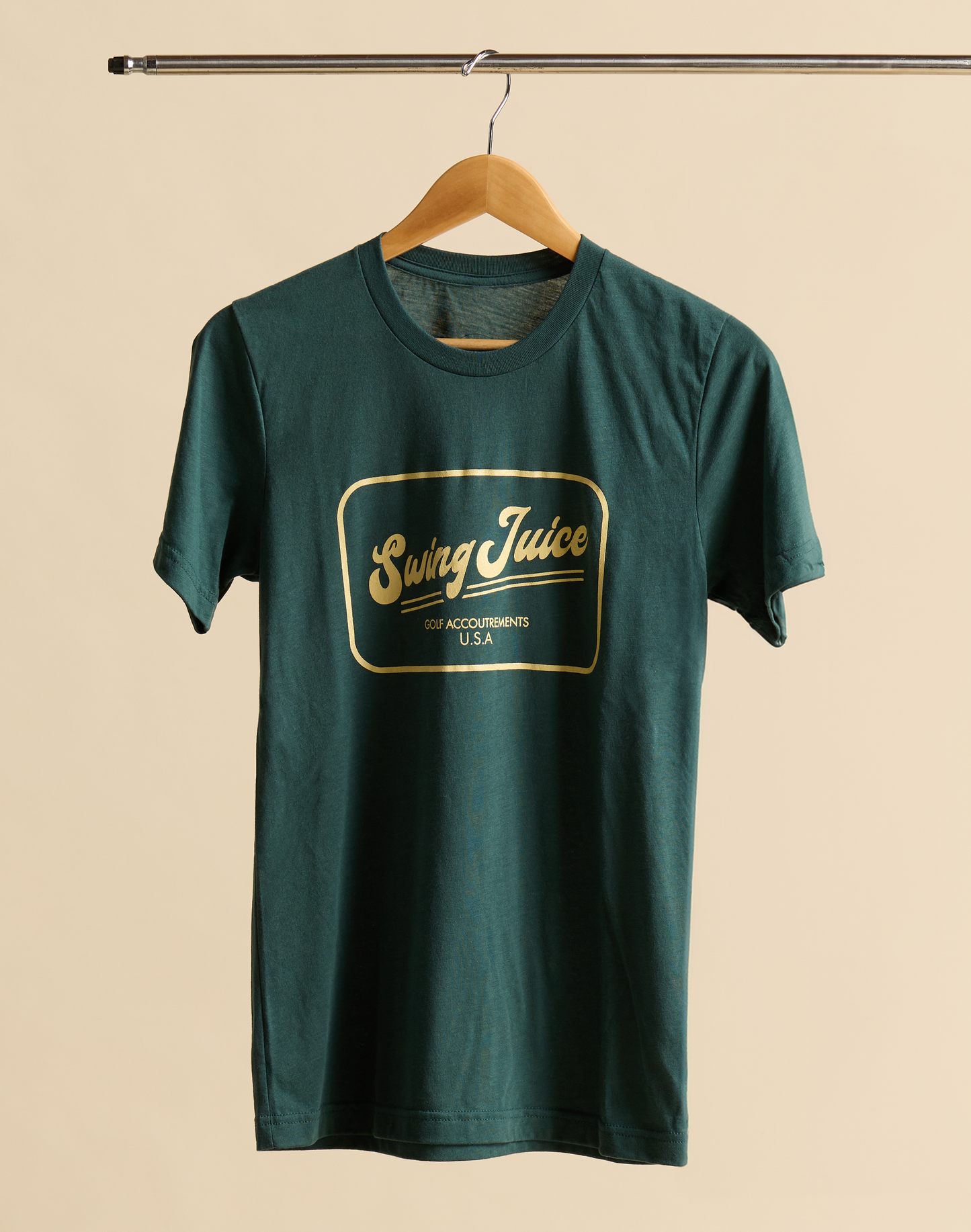 Golf Accoutrements Unisex T-Shirt Forest Green-Forest Green