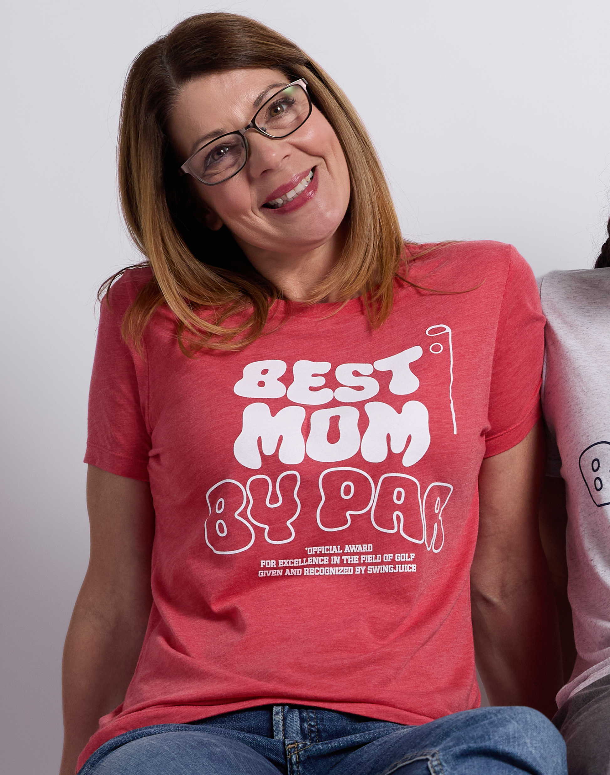 Golf Best Mom By Par Unisex T-Shirt SwingJuice