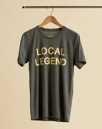 Golf Local Legend Unisex T-Shirt-Military Green