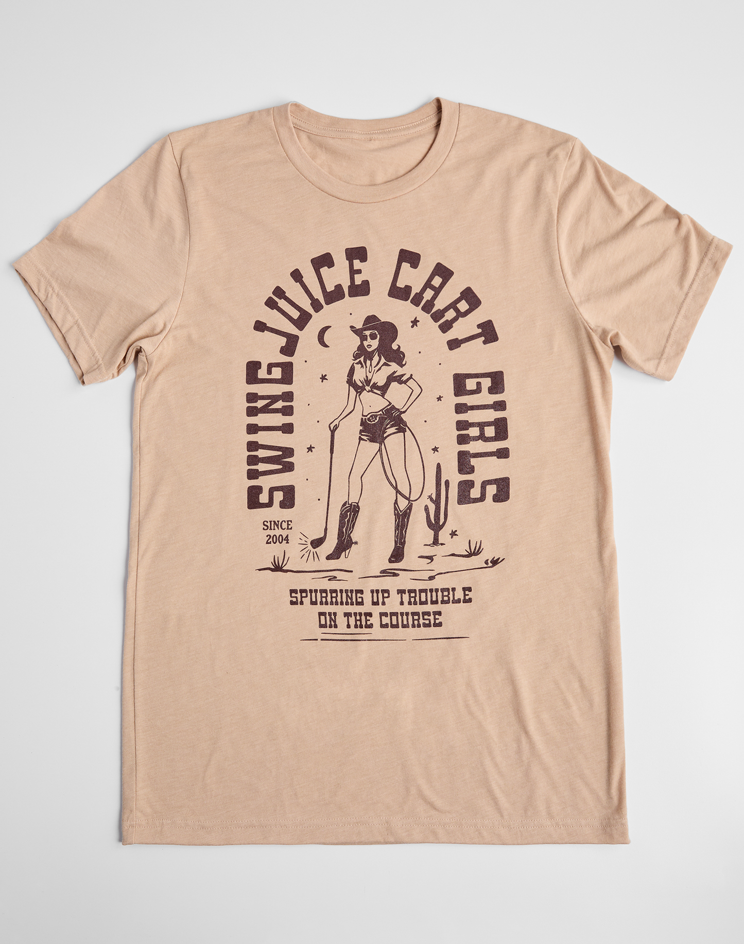 Golf Cart Girls Unisex T-Shirt SwingJuice