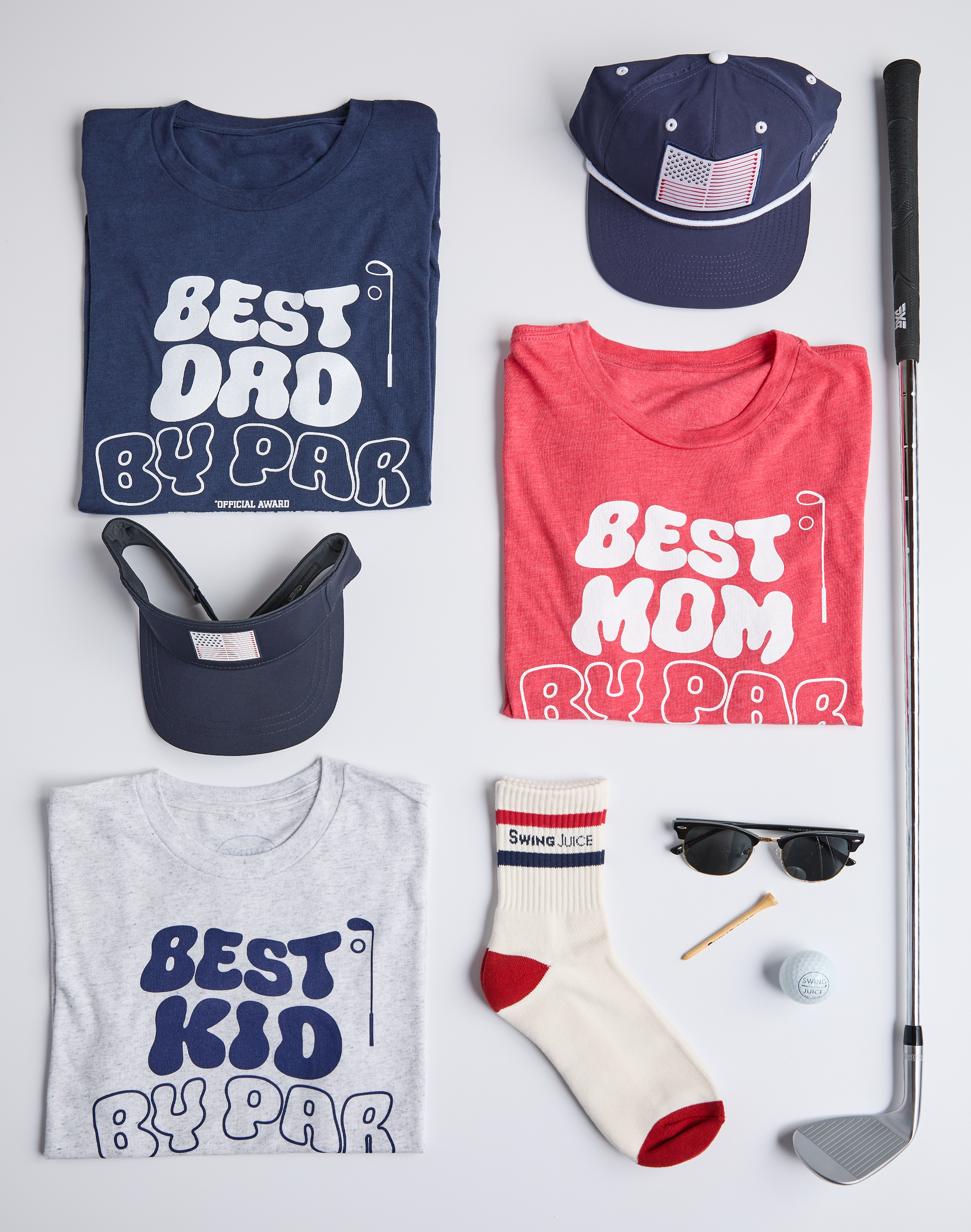 Golf Best Mom By Par Unisex T-Shirt SwingJuice