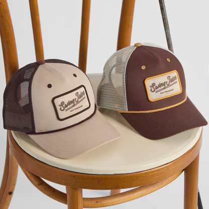 Golf Provisions Unisex Trucker Rope Hat Tn-Tan