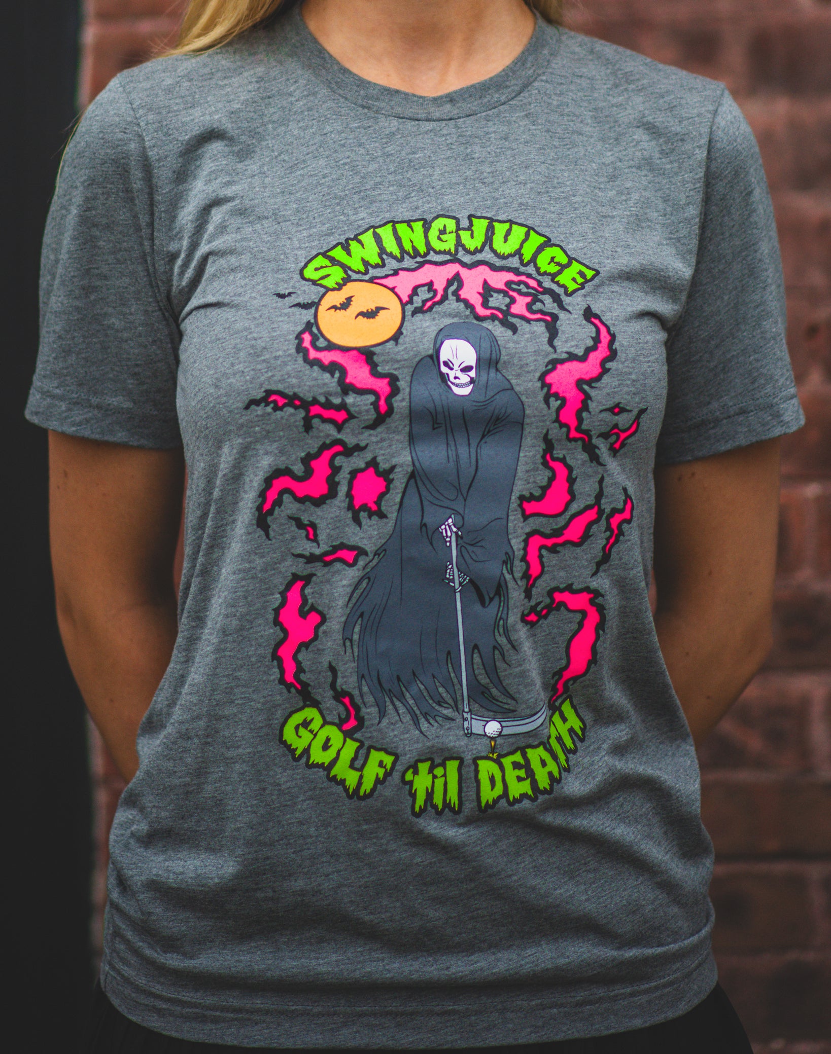 Golf Reaper Unisex T-Shirt SwingJuice