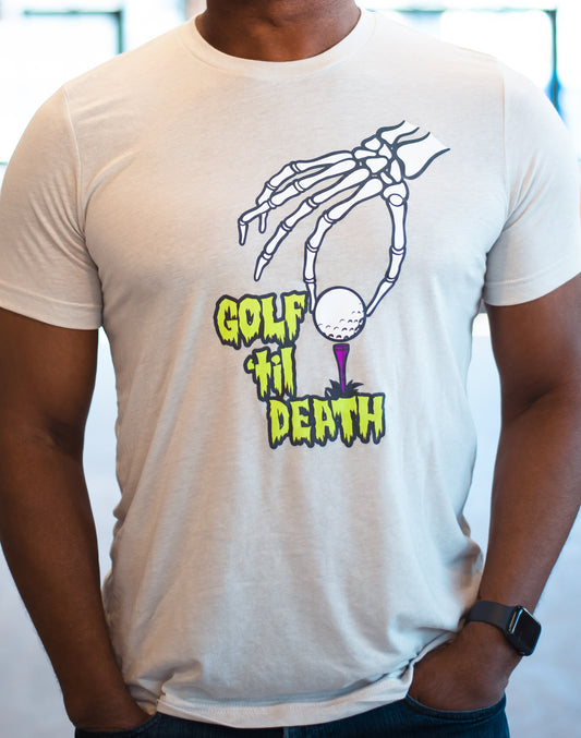 Golf 'Til Death Unisex T-Shirt SwingJuice