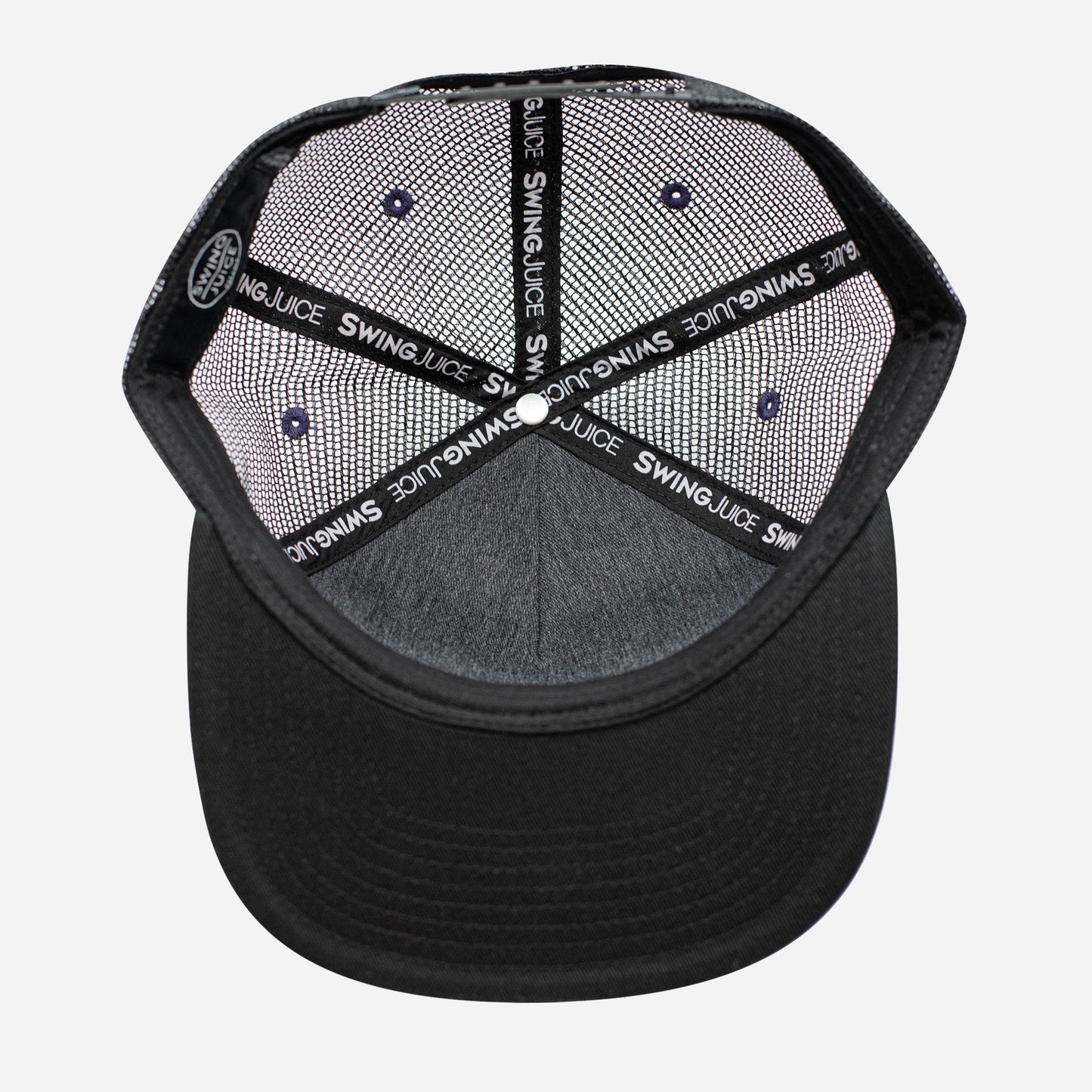 Golf 'Til Death Unisex Trucker Hat Heather-Heather Charcoal