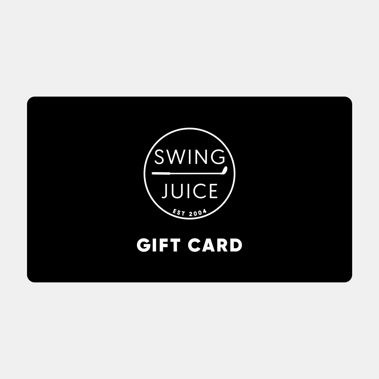 SwingJuice Golf e-Gift Card