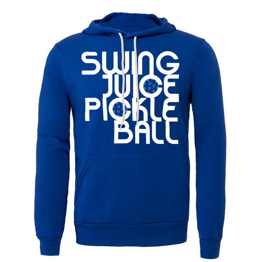 Pickleball SJPB Unisex Hoodie-Royal Blue