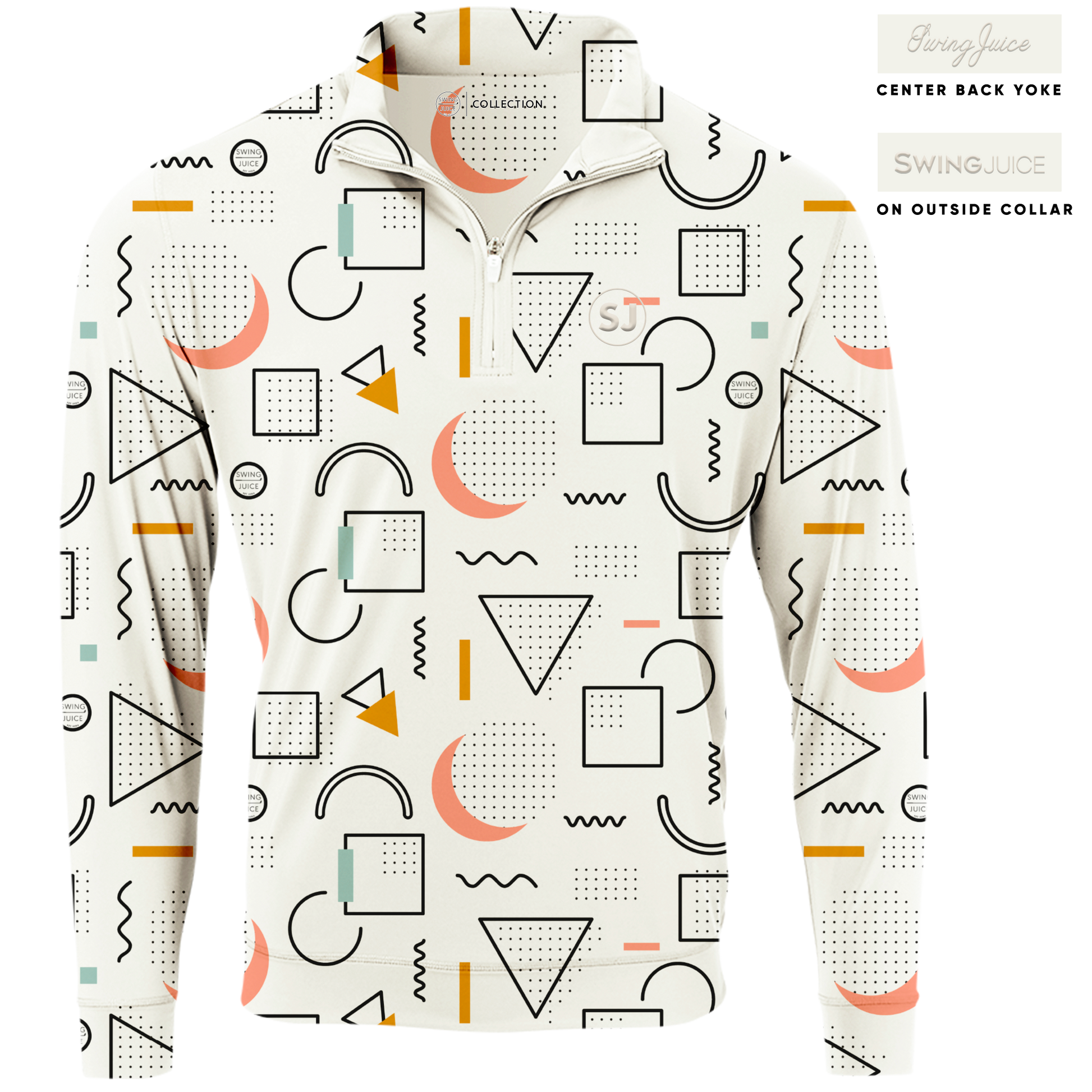 Golf 90's Golf Men's Quarter Zip SwingJuice