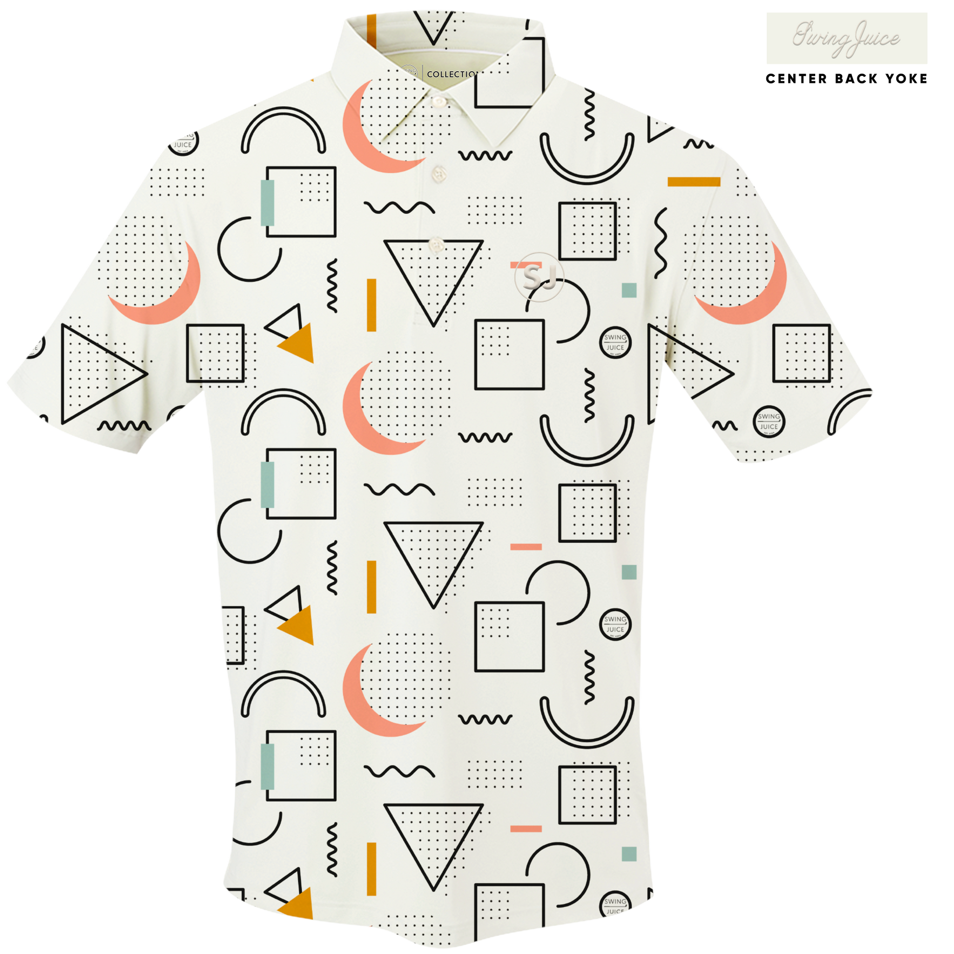 Golf 90's Golf Men's Polo SwingJuice