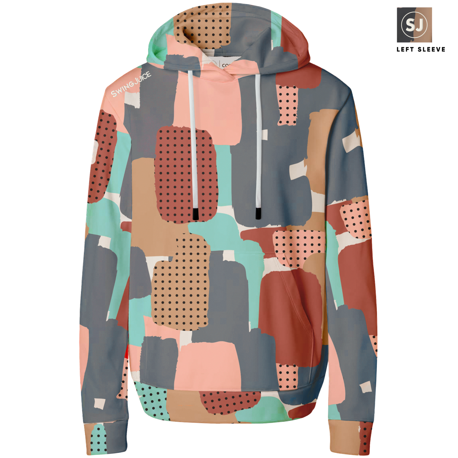 Golf Abstract Camo Men's Performance Hoodie SwingJuice