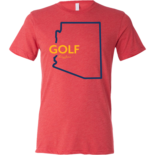 Golf Arizona Unisex T-Shirt SwingJuice