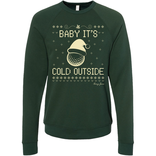 Golf Baby It's Cold Outside Unisex Ugly Sweatshirt SwingJuice