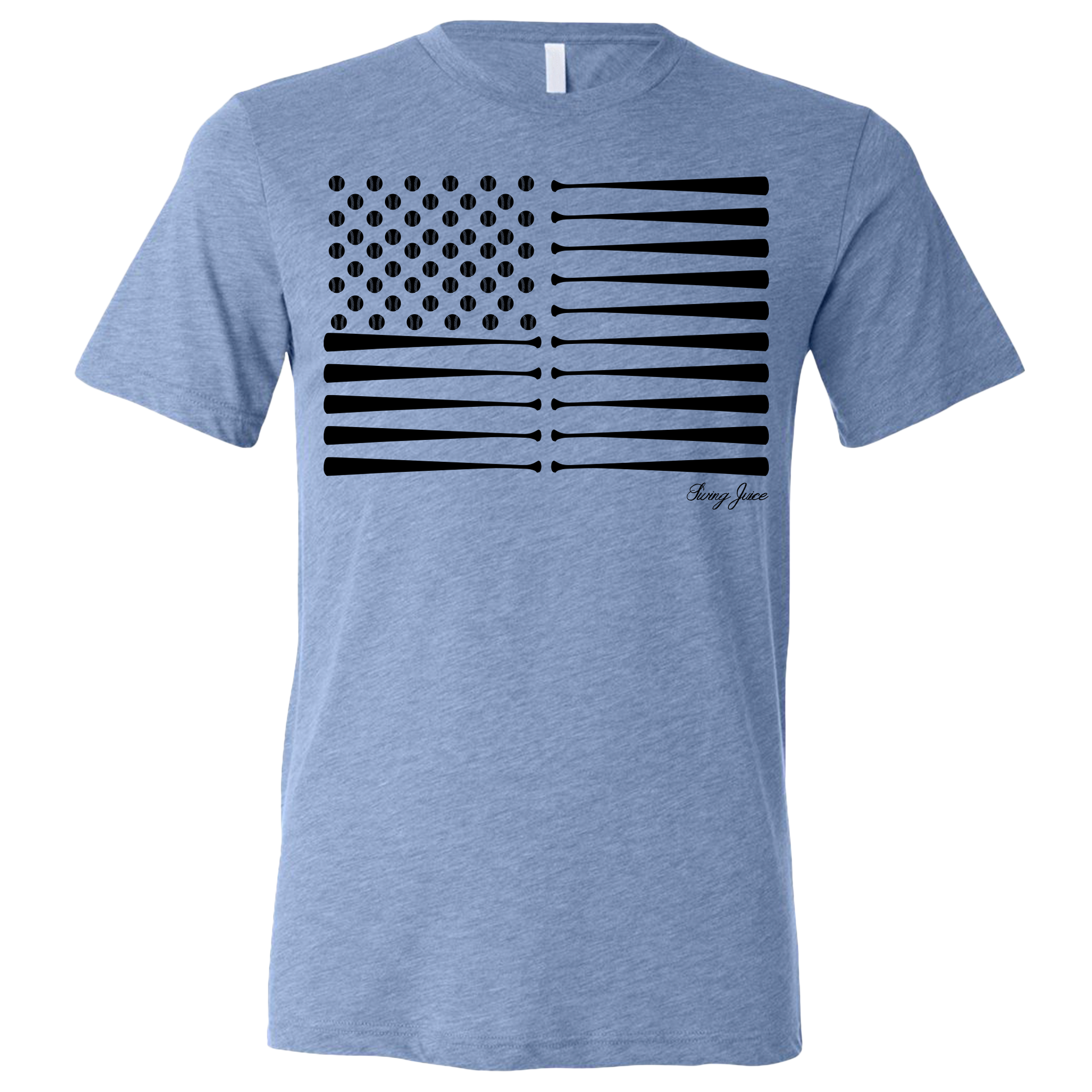 Baseball Flag Unisex T-Shirt SwingJuice