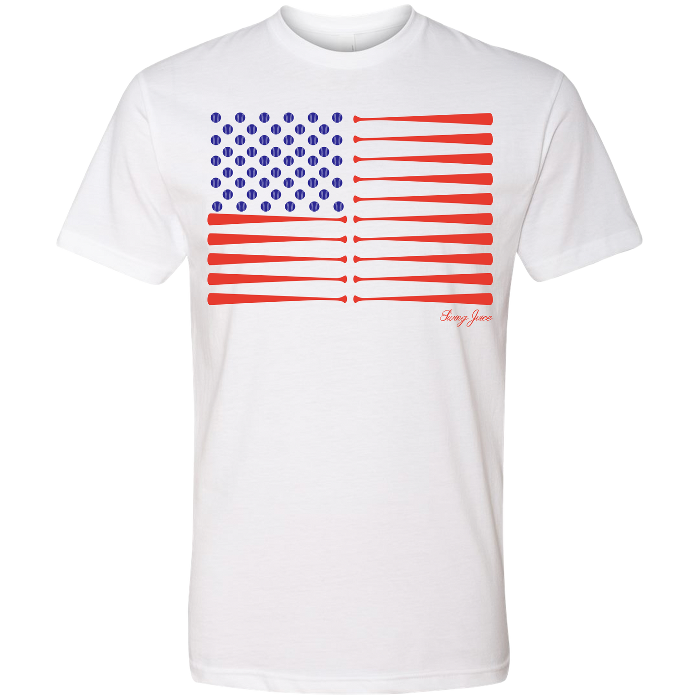 Baseball Flag Unisex T-Shirt SwingJuice