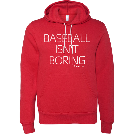 Baseball Official Baseball Isn't Boring Unisex Hoodie SwingJuice