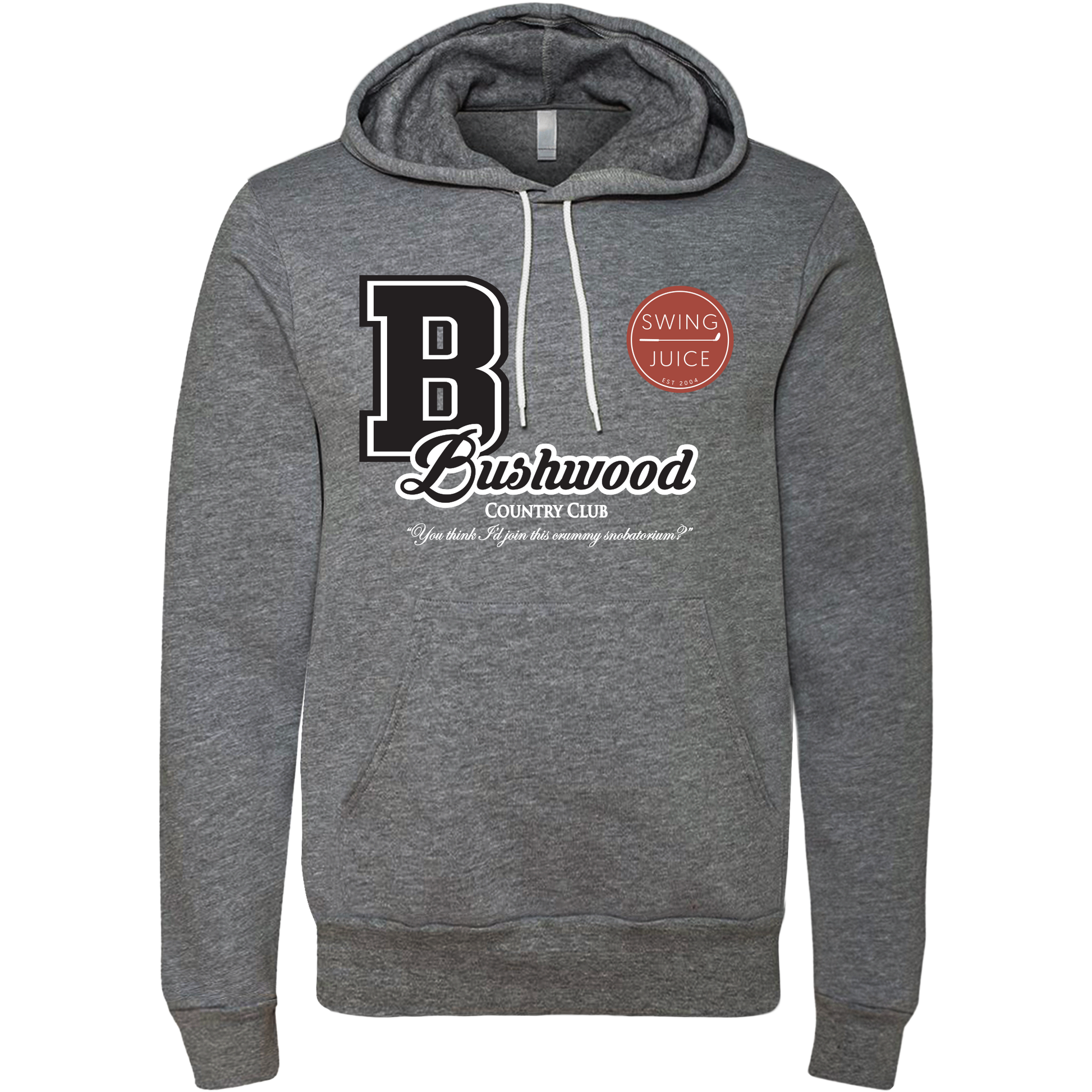 Golf Bushwood Varsity Unisex Hoodie SwingJuice