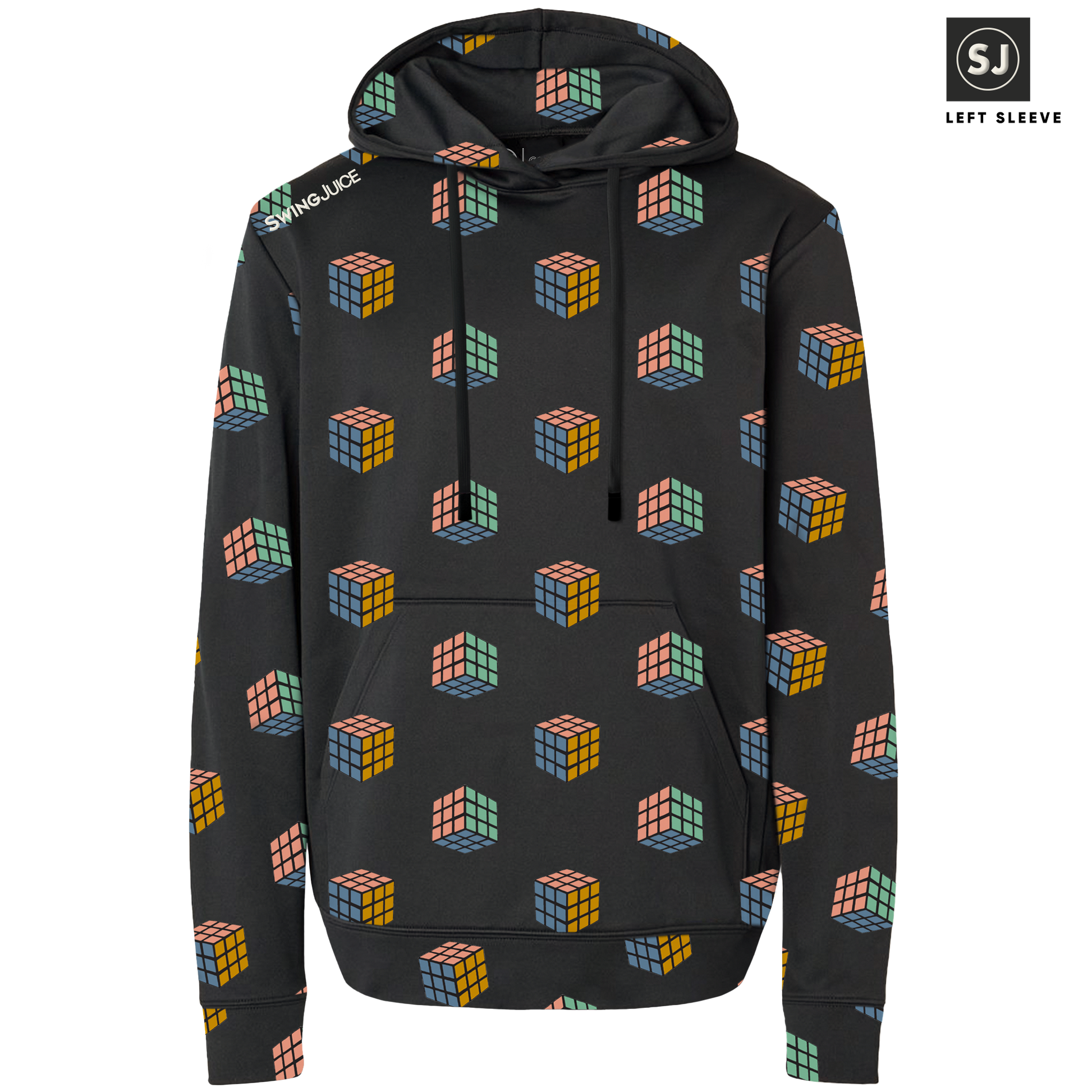 Golf Gamescape Men's Performance Hoodie SwingJuice