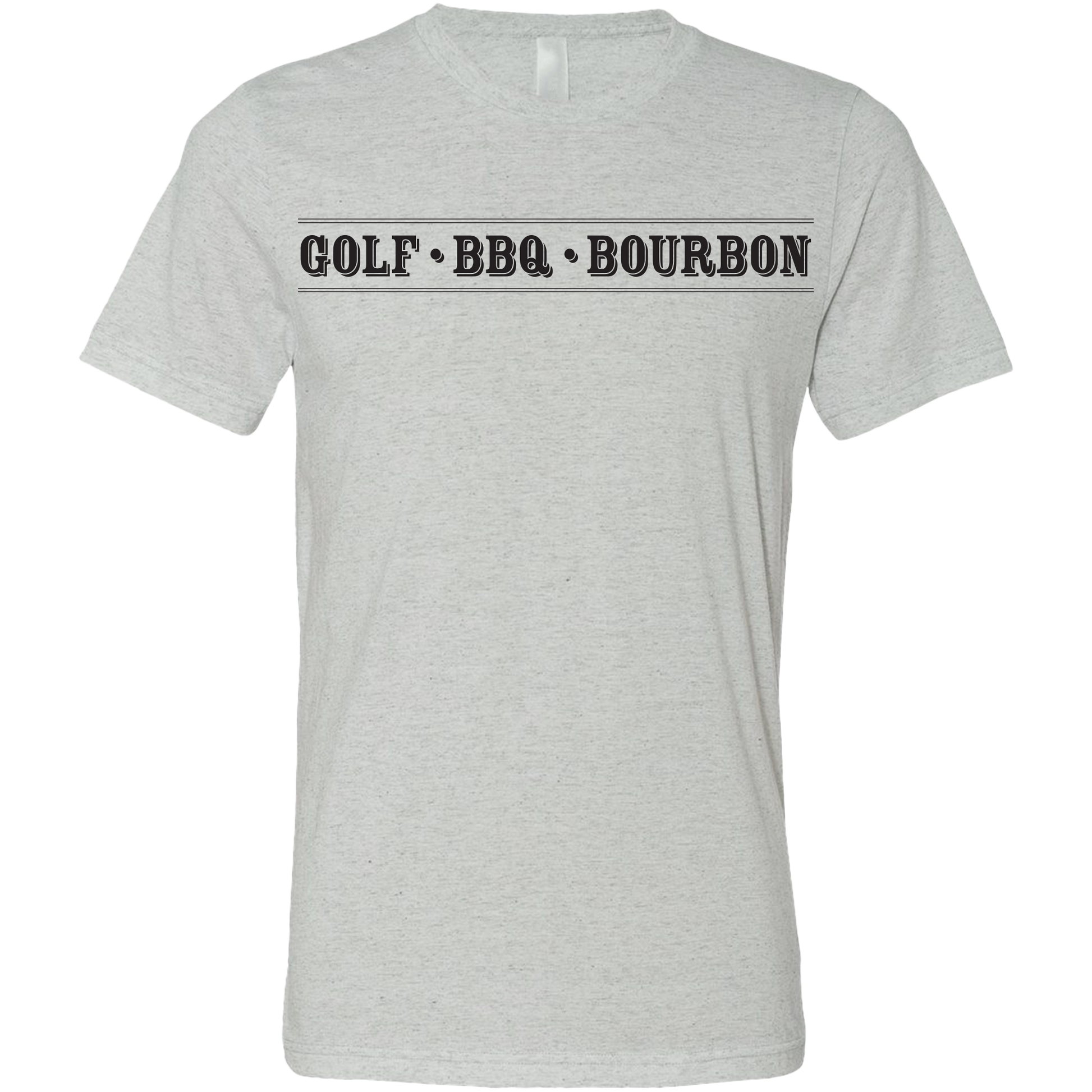 Golf BBQ & Bourbon Unisex T-Shirt SwingJuice